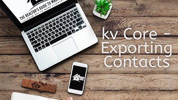 KVCore Export Contacts