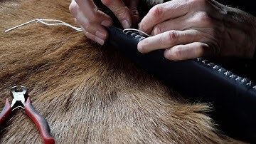 Forging a bowie knife, part 4, making the scabbard.