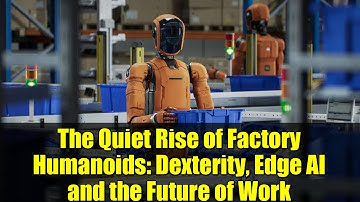 The Quiet Rise of Factory Humanoids: Dexterity, Edge AI and the Future of Work
