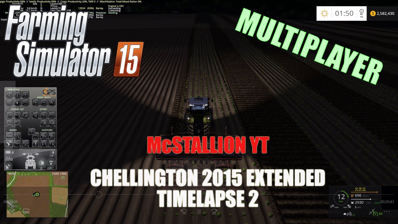 McSTALLION DEDICATED SERVER | TIMELAPSE 2 CHELLINGTON 2015 EXTENDED