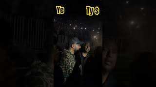 Kim Kardashin, Bianca Censori, North West, Symba, & Justin LaBoy at Vultures listening event