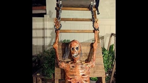 Halloween Torture Rack Arduino servo DFplayer