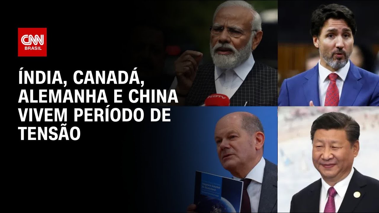 Índia, Canadá, Alemanha e China vivem período de tensão | CNN PRIME TIME