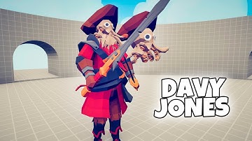 DAVY JONES 1 vs 1 UNITS | TABS Totally Accurate Battle Simulator