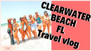 CLEARWATER Beach Florida | Super fun beach weekend | Travel Vlog #1 | J. Stella