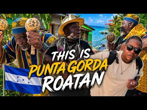 PUNTA GORDA ROATAN HONDURAS GARIFUNA CULTURE MUSIC AND DANCE