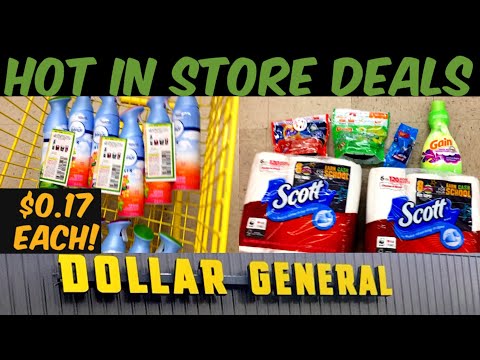 In Store Couponing At Dollar General