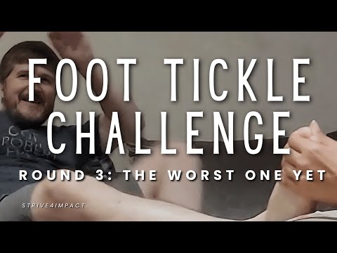 Foot Tickle Henna Hilarity: Round 3 Foot Tickle Challenge Takes Artistic Turn! #challenge #tickle