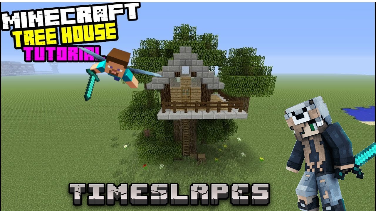 REIMAGINED TREE HOUSE / PILLAGER TOWER..... - YouTube