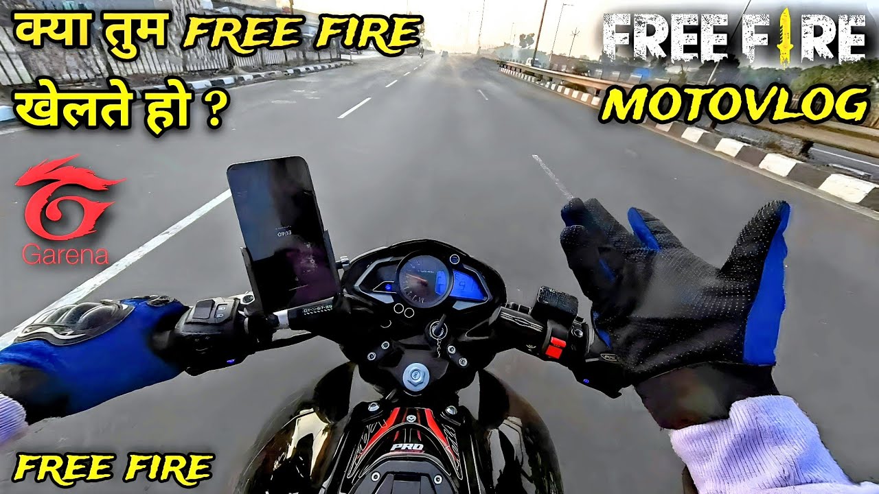 free fire motovloger ️ tum free fire khelte ho 🤔 ns 200 modified ...