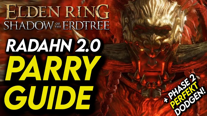 Wie du RADAHN, MIQUELLAS GEMAHL mit EIS-PARRYS ZERSTÖRST und wie du PHASE 2 PERFEKT DODGEST!