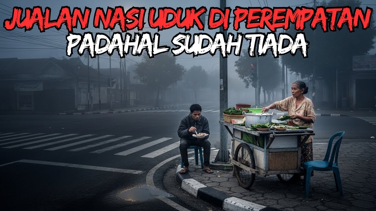 JUALAN NASI UDUK DI PEREMPATAN JALAN, PADAHAL SUDAH TIADA