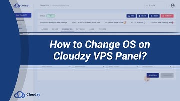 How to Change OS on Cloudzy VPS Panel?
