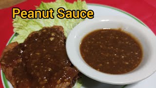 Easy and simple way to make Peanut Sauce