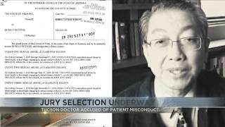 Jury selection begins for Tucson doctor accused of misconduct with patients