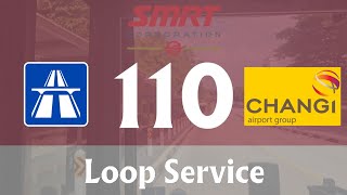 [BEFORE BUANGKOK BUS INTERCHANGE] Singapore Bus Route Visuals: SMRT Trunk Service 110