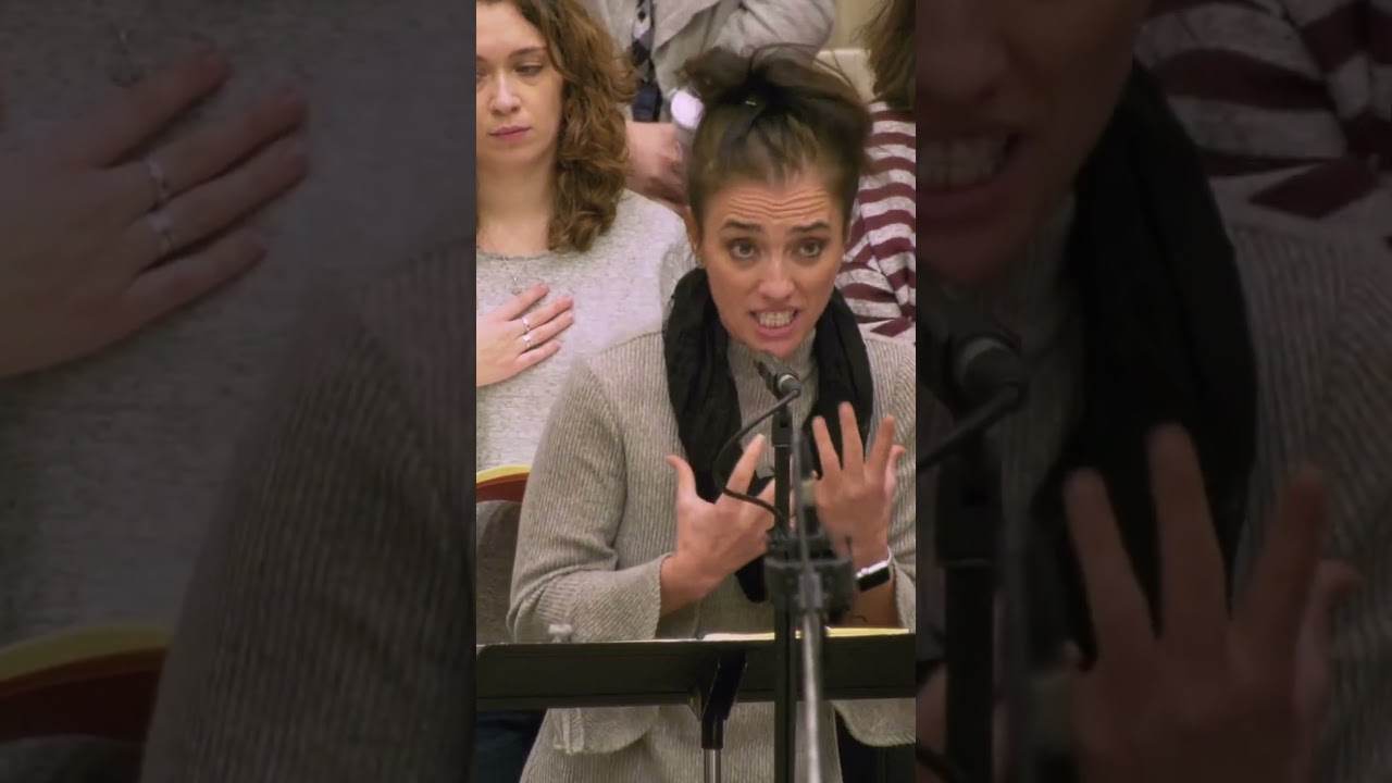 A poignant moment from 