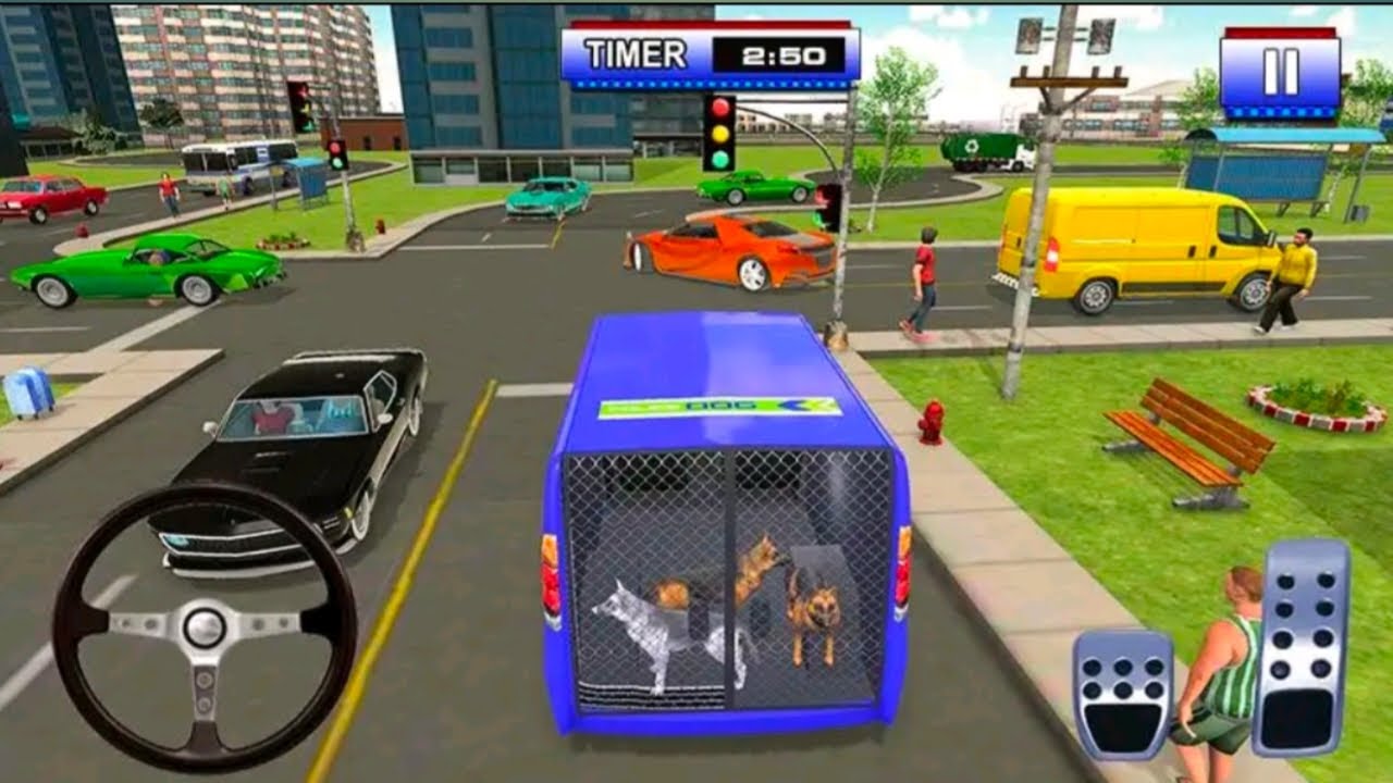 Police Dog Transport Truck Driver Simulation 3D : AndroidGameplay | Android Gamerwala |