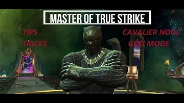 Cavalier Node (Skill) - Killmonger Master Of True Strike - Marvel Contest Of Champion