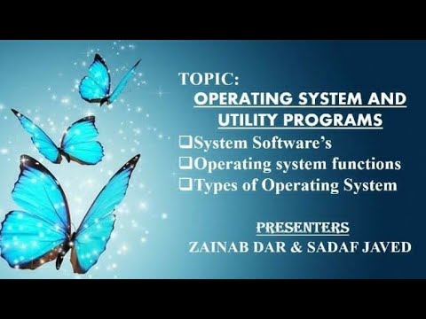Operating System and Utility programs leacture#05 #ict #Learning# CS # ...