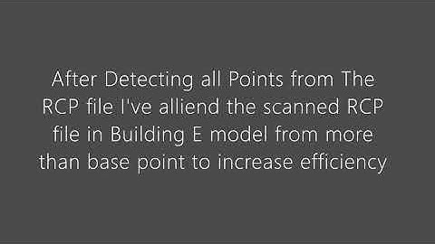 RCP file into Revit model