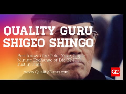 Quality Gurus Shingeo Shingo