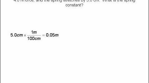 Work Done by a Variable Force animated physics problems solved