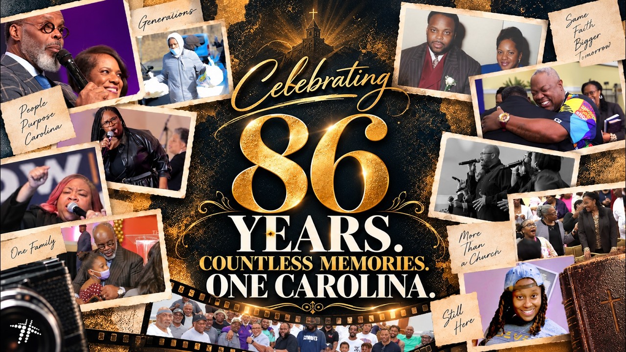 10.18.26 - CAROLINA LIVE - Pastor Jimmy Baldwin - Celebrating 86 Years!