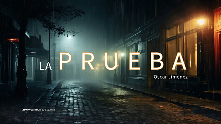 La prueba y Tu grande Amor Oscar Jiménez Alabanzas