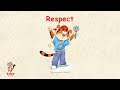 A children song: "Respect" by Alyssa Liang