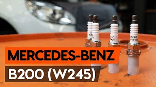 Как да сменим запалителни свещи / свещи на MERCEDES-BENZ B200 (W245) [ИНСТРУКЦИЯ AUTODOC]