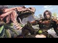 Monster Hunter: World - That time I kicked a T-rex in the face