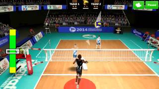 Volleyball Champions 3D 2014 Android Gameplay screenshot 5