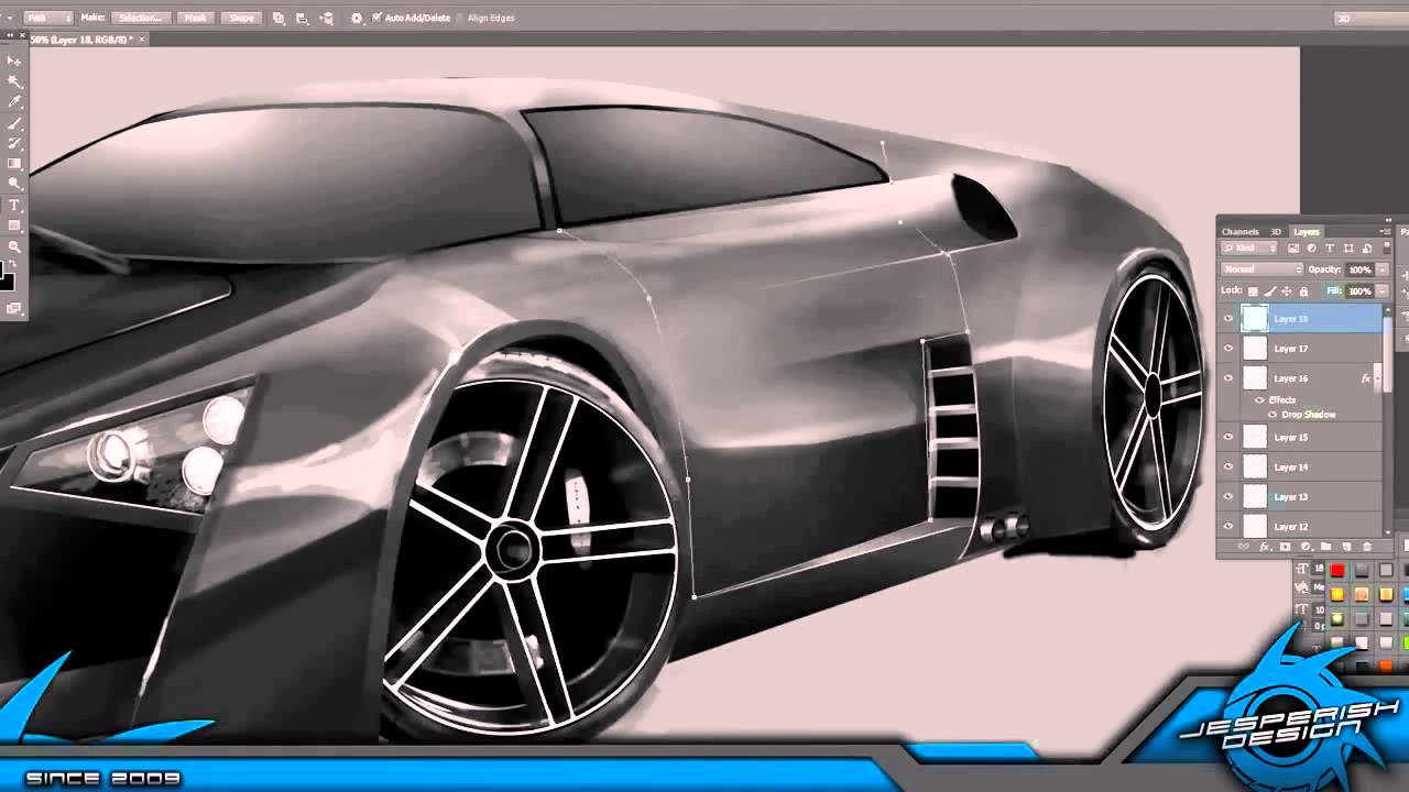 Concept Car | Speed Painting | By Dare Jesper (Incredible)