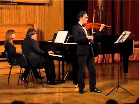 Bach-fest'10 Sonata E-dur BWV 1016 Poliansky & Schumann