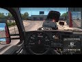 playing american truck simulator for the first time