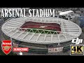 【4K】 ARSENAL FOOTBALL CLUB | EMIRATES STADIUM | 4K DRONE VIDEO TOUR