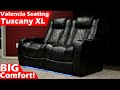 Tuscany XL Valencia Theater Seating Review | BIG Home Theater Seats for BIG Comfort!