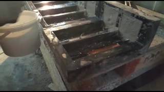 Stone veneers - rubber mold making