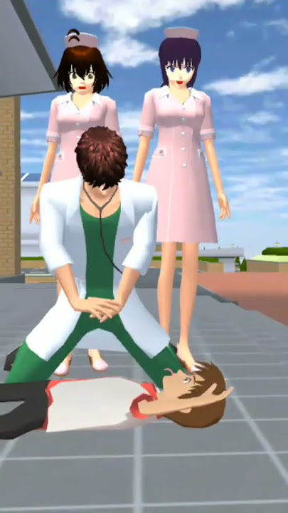 The child emphasizes the doctor😁#sakuraschoolsimulator #shortvideo #viralvideo # funny  video#