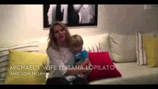 Message of Luisana Lopilato & Noah to Michael Buble