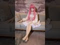 Kigurumi dollmask zentai pantyhose ❤可可爱爱 委委屈屈 是谁在偷看我的裙底ε(*･ω･)_/ﾟ:･☆