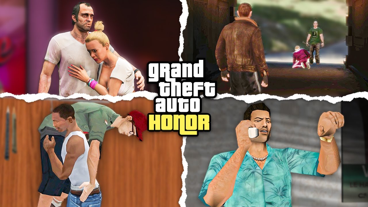 The Most HONORABLE Things Each GTA Protagonist Has Done