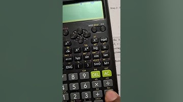 ECN 313332  Polar To Rectangular by fx 82ES Casio.