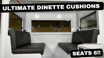 OVERLAND RV SEMI-DIY DINETTE CUSHIONS!!