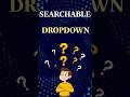 What is Searchable Dropdown?? #exceltutorial #excel #exceltips #learnexcel #trending #data #viral