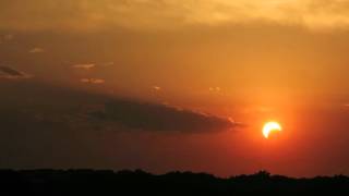Annular Solar Eclipse May 20, 2012 Time Lapse Denton Texas