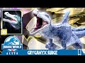 NEW GRYGANYX SURGE SKIN UNLOCKED (JURASSIC WORLD ALIVE)