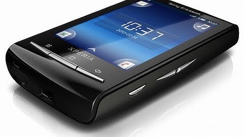 How to Root , Flash and install Custom ROMs to Xperia X10 mini