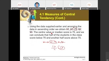 Business Statistics DIF (Chapter 4-Numerical Descriptive)